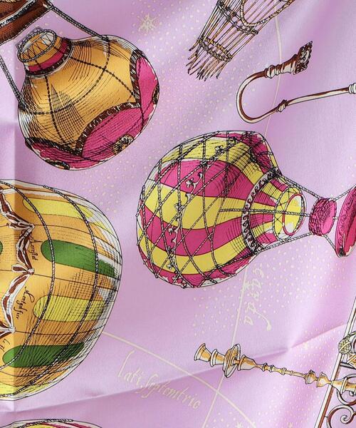 UNITED ARROWS（ユナイテッドアローズ）の「＜manipuri＞シルク スカーフ M 23SS（バンダナ/スカーフ・レディース・ターコイズブルー/コバルトブルー/ピンク/オフホワイト・FREE）」の9枚目の写真