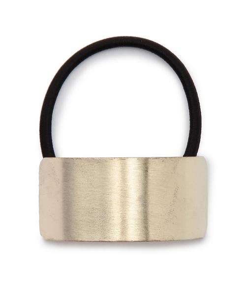 BEAUTY&YOUTH UNITED ARROWS(ビューティーアンドユースユナイテッドアローズ)の「BYBC magnet プレートヘアゴム ◆(ヘアゴム・レディース・ゴールド/シルバー・フリー)」の2枚目の写真