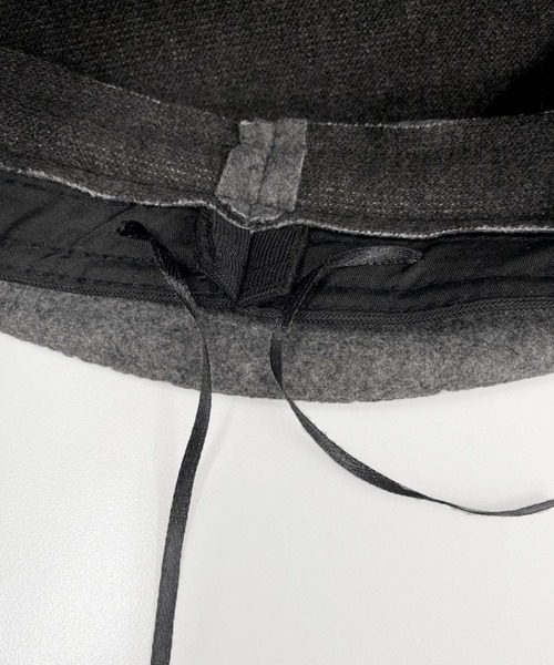 DAY CLOSET（デイ クローゼット）の「[サイズ調整可能]一点投入で品あるレディに。シンプルフェルト風メルトンベレー帽 レディース（ハンチング/ベレー帽・レディース・ブラック/ブラウン/グレー/オフホワイト・ONE SIZE）」の11枚目の写真