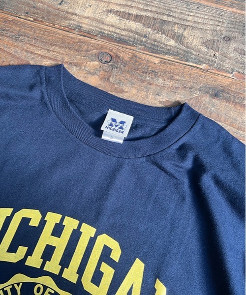 FUNALIVE(ファンアライブ)の「5.6oz カレッジロゴプリント長袖Tシャツ 2023SS(Tシャツ/カットソー・メンズ・グレー/ホワイト系その他2/ホワイト/ブラウン/ホワイト系その他/ネイビー・M/L/XL)」の19枚目の写真