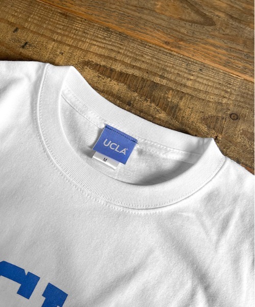 FUNALIVE(ファンアライブ)の「5.6oz カレッジロゴプリント長袖Tシャツ 2023SS(Tシャツ/カットソー・メンズ・グレー/ホワイト系その他2/ホワイト/ブラウン/ホワイト系その他/ネイビー・M/L/XL)」の9枚目の写真