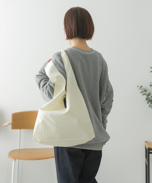 URBAN RESEARCH DOORS（アーバンリサーチドアーズ）の「DOORS LIVING PRODUCTS　ショッパーバッグ（エコバッグ/サブバッグ・レディース・ミント/ホワイト系その他・-）」の12枚目の写真