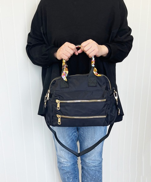 NOLITA LABORATORY（ノリータラボラトリー）の「【 NOLITA / ノリータ 】7ジップ 8ポケット ２Way ハンドバッグ（ショルダーバッグ・レディース・ブラック・ONE SIZE）」の15枚目の写真