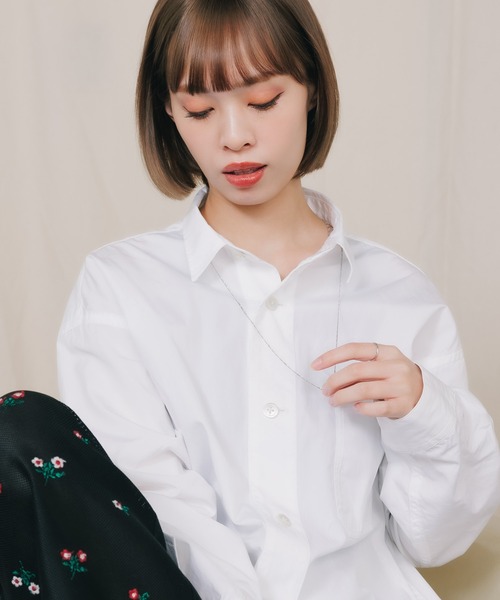 MARIA BLACK(マリアブラック)の「MARIA BLACK/マリアブラック SAMIRA BELLY CHAIN 75 SILVER HP ネックレス シルバー チェーンネックレス(ネックレス・レディース・シルバー・ONE SIZE)」の10枚目の写真