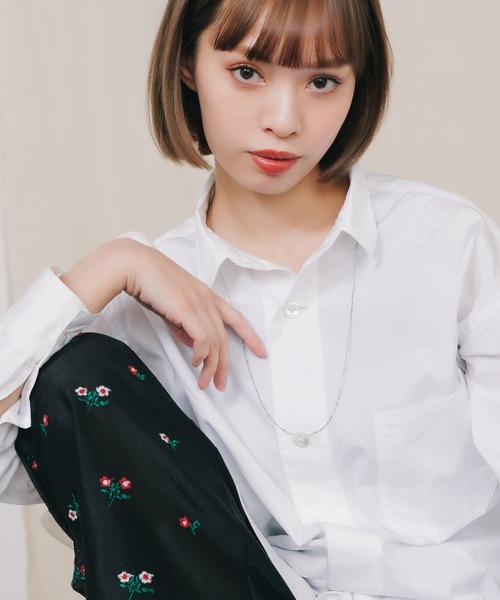 MARIA BLACK(マリアブラック)の「MARIA BLACK/マリアブラック SAMIRA BELLY CHAIN 75 SILVER HP ネックレス シルバー チェーンネックレス(ネックレス・レディース・シルバー・ONE SIZE)」の12枚目の写真