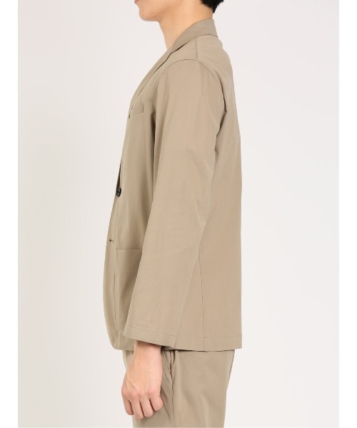 TAKA-Q（タカキュー）の「タカキュー AEROACTIVE 2ボタン カットジャケット(セットアップ可能)（セットアップ・メンズ・ネイビー/ベージュ/ブラック・X-LARGE/LARGE/MEDIUM）」の9枚目の写真