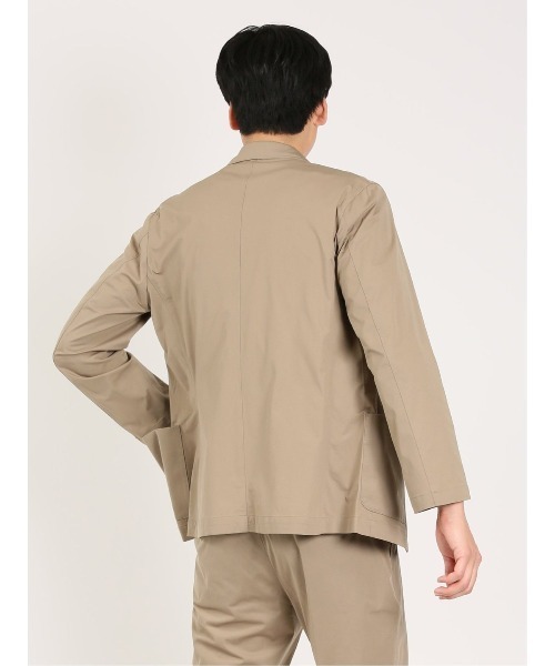 TAKA-Q（タカキュー）の「タカキュー AEROACTIVE 2ボタン カットジャケット(セットアップ可能)（セットアップ・メンズ・ネイビー/ベージュ/ブラック・X-LARGE/LARGE/MEDIUM）」の15枚目の写真