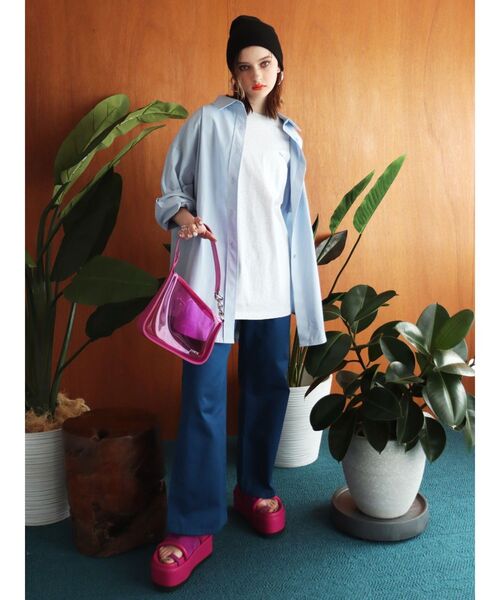 EVRIS（エヴリス）の「バルキープラットフォームサンダル（サンダル・レディース・ブラック/ブルー/ピンク・SMALL/MEDIUM/LARGE）」の18枚目の写真