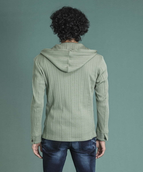 プリーツパーカー（パーカー）｜MICHEL KLEIN HOMME （ミッシェル