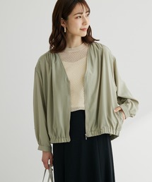 Green　Parks | イージーケアVネックブルゾン(その他アウター)