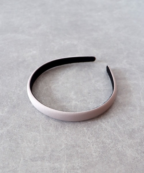 BLUEEAST（ブルーイースト）の「サテンタイトカチューシャ（カチューシャ・レディース・ベージュ/ネイビー/ブラック・FREE）」の14枚目の写真