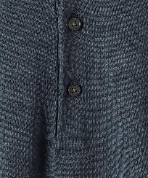 green label relaxing(グリーンレーベルリラクシング)の「リネンポリエステル プレーティング ポロシャツ -ウォッシャブル-(ポロシャツ・メンズ・ロイヤルブルー/グレー/オレンジ系その他・S/M/L/XL)」の14枚目の写真