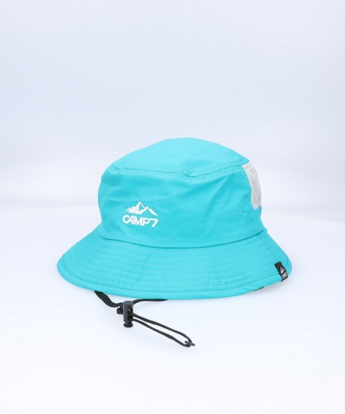 CAMP7（キャンプセブン）の「【CAMP7】ＣＯＯＬＭＡＸナイロンハット / 吸水速乾（ハット・キッズ・ブラック/ブルー/ベージュ・フリー）」の3枚目の写真