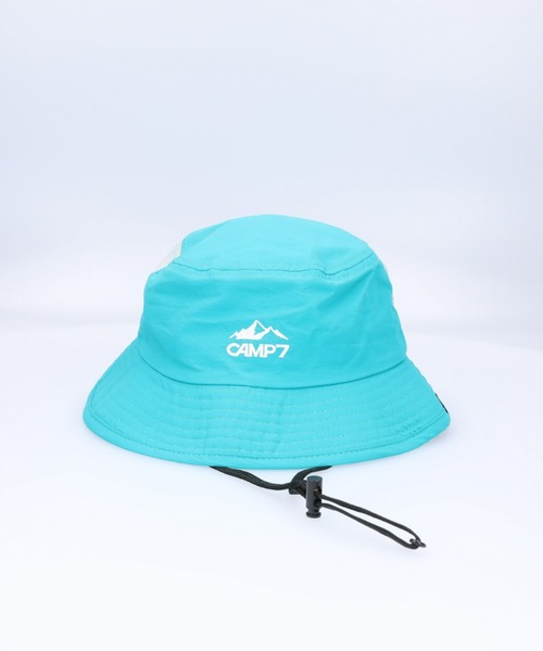 CAMP7（キャンプセブン）の「【CAMP7】ＣＯＯＬＭＡＸナイロンハット / 吸水速乾（ハット・キッズ・ブラック/ブルー/ベージュ・フリー）」の20枚目の写真