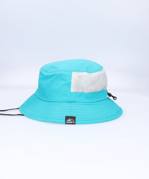 CAMP7（キャンプセブン）の「【CAMP7】ＣＯＯＬＭＡＸナイロンハット / 吸水速乾（ハット・キッズ・ブラック/ブルー/ベージュ・フリー）」の22枚目の写真
