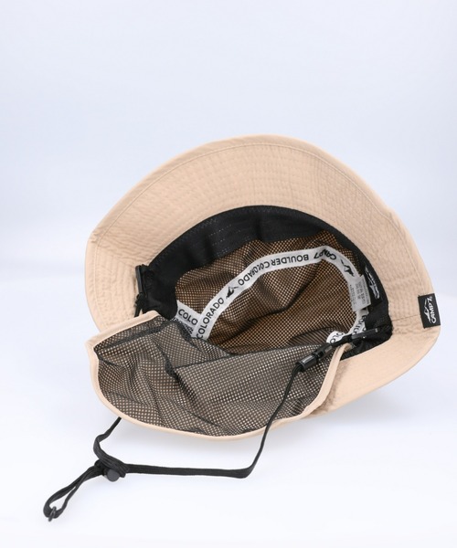 CAMP7（キャンプセブン）の「【CAMP7】ＣＯＯＬＭＡＸナイロンハット / 吸水速乾（ハット・キッズ・ブラック/ブルー/ベージュ・フリー）」の16枚目の写真