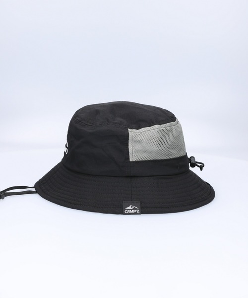 CAMP7（キャンプセブン）の「【CAMP7】ＣＯＯＬＭＡＸナイロンハット / 吸水速乾（ハット・キッズ・ブラック/ブルー/ベージュ・フリー）」の6枚目の写真