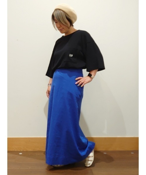 GAP（ギャップ）の「オーバーサイズ GAPロゴ ピケ ポケットTシャツ（Tシャツ/カットソー・メンズ・ホワイト/グリーン/ライトグレー/ネイビー/ブルー/ブラック・S/L/M/XL/XS）」の12枚目の写真