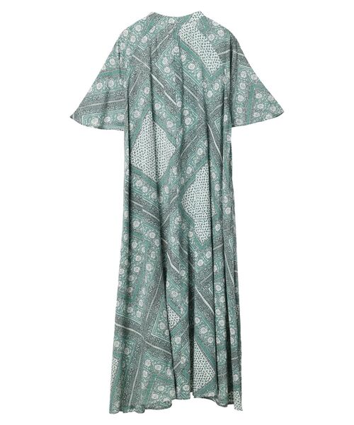 CRAFT STANDARD BOUTIQUE（クラフトスタンダードブティック）の「パッチワークパネル柄ワンピース（ワンピース・レディース・ブラウン/グリーン/ブラック・FREE）」の17枚目の写真