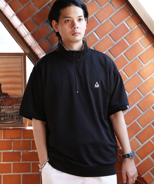 8(eight)(エイト)の「GERRY 半袖ハーフジップTシャツ(Tシャツ/カットソー・メンズ・ホワイト/アッシュグレー/ブラック・LARGE/X-LARGE/MEDIUM)」の11枚目の写真