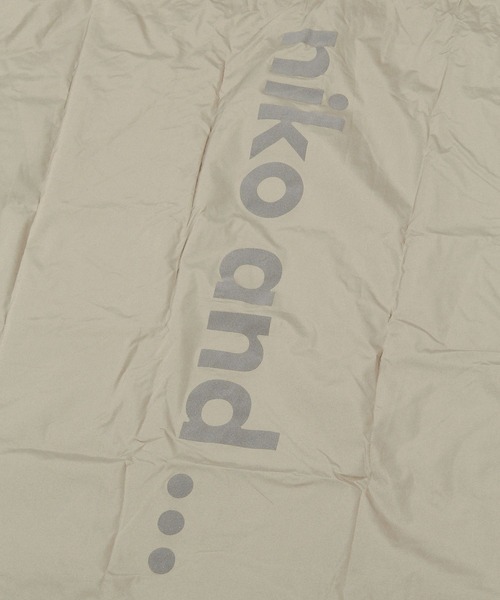 niko and...（ニコアンド）の「オリジナル自転車レインポンチョ（レインコート/ポンチョ・レディース・サンドグレー/セージグリーン/サックスブルー/オリーブ・0）」の14枚目の写真