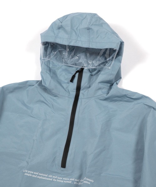 niko and...（ニコアンド）の「オリジナル自転車レインポンチョ（レインコート/ポンチョ・レディース・サンドグレー/セージグリーン/サックスブルー/オリーブ・0）」の16枚目の写真