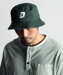 "D" EMBLEM BUCKET HAT:バケットハット