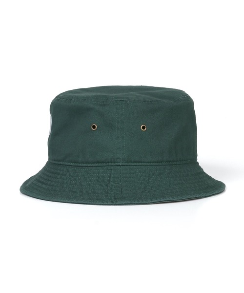 The DUFFER of ST.GEORGE（ザダファーオブセントジョージ）の「"D" EMBLEM BUCKET HAT：バケットハット（ハット・メンズ・ダークグリーン/ブラック・F）」の12枚目の写真