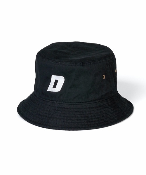 The DUFFER of ST.GEORGE（ザダファーオブセントジョージ）の「"D" EMBLEM BUCKET HAT：バケットハット（ハット・メンズ・ダークグリーン/ブラック・F）」の11枚目の写真
