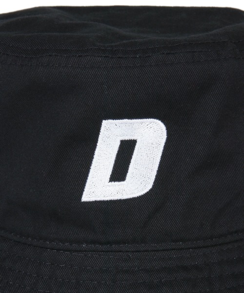 The DUFFER of ST.GEORGE（ザダファーオブセントジョージ）の「"D" EMBLEM BUCKET HAT：バケットハット（ハット・メンズ・ダークグリーン/ブラック・F）」の10枚目の写真