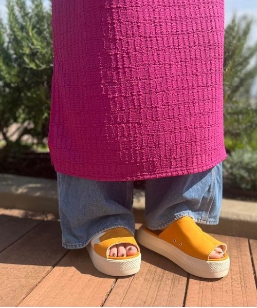 【CONVERSE】オールスター PLTS サンダル★ヒールでスタイルUP♪ CONVERSE（コンバース）の「converse コンバース AS PLTS SANDAL
