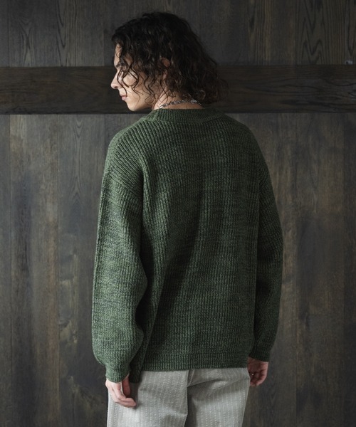 CASPER JOHN（キャスパージョン）の「Mole Lace Knit Cardigan