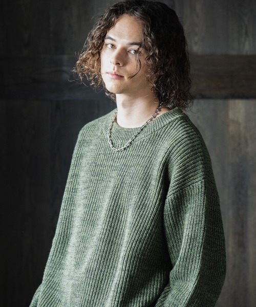 casper john 2点セット CASPER JOHN（キャスパージョン）の「High neck stitch blouson