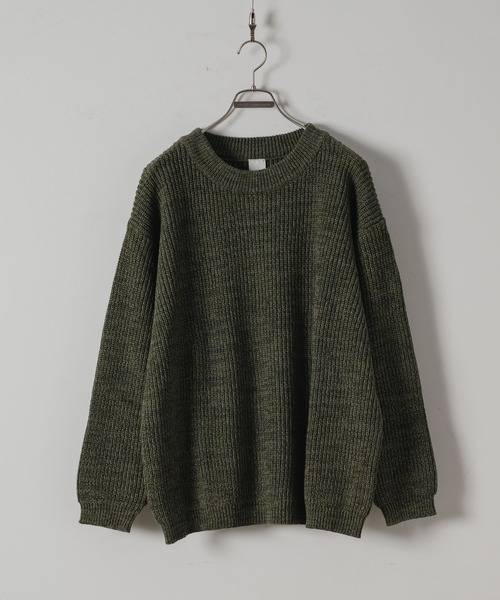 Rib stitch loose knit/リブステッチルーズニット（ニット