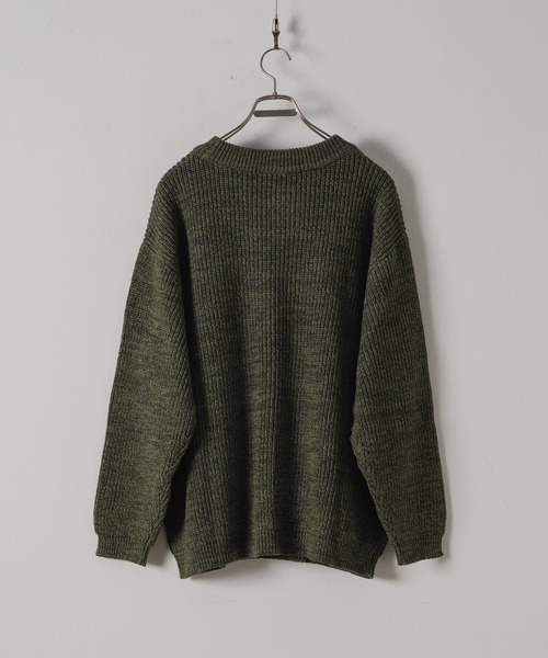 Rib stitch loose knit/リブステッチルーズニット（ニット