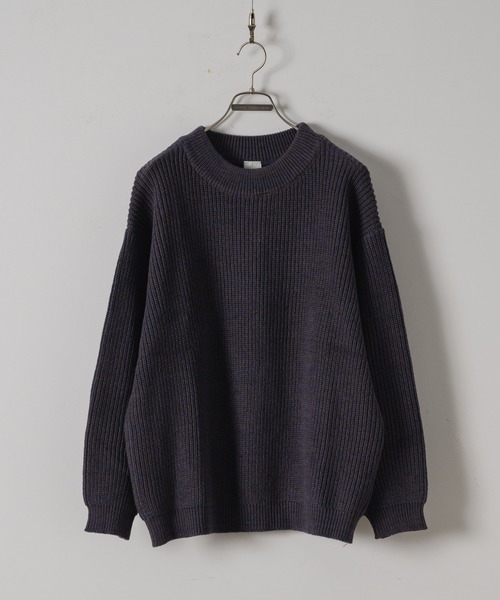 Rib stitch loose knit/リブステッチルーズニット（ニット
