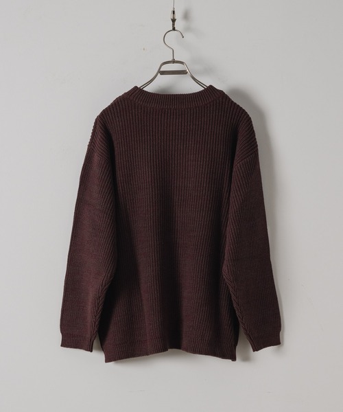 Rib stitch loose knit/リブステッチルーズニット（ニット