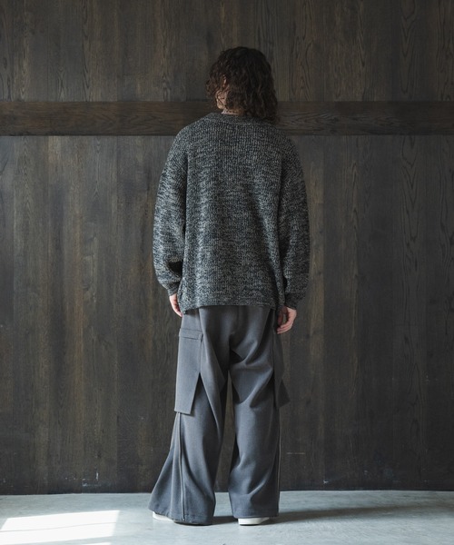 CASPER JOHN（キャスパージョン）の「Rib stitch loose knit