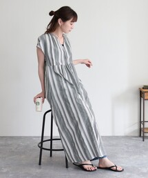 fredy emue | ストライプスキッパーワンピース(ワンピース)