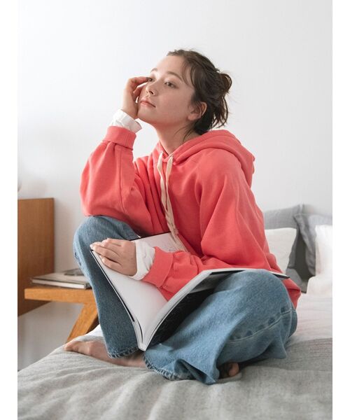 Ungrid（アングリッド）の「ラウンドロングスリーブTee（Tシャツ/カットソー・レディース・オフホワイト・FREE）」の7枚目の写真