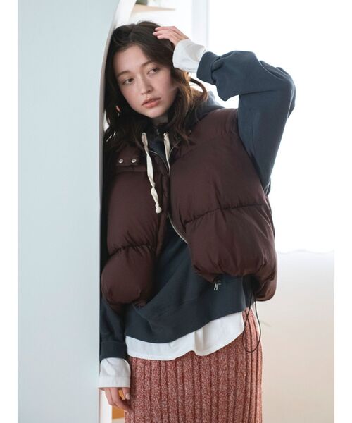 Ungrid（アングリッド）の「ラウンドロングスリーブTee（Tシャツ/カットソー・レディース・オフホワイト・FREE）」の6枚目の写真