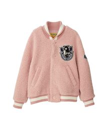 HYSTERIC GLAMOUR | HYSTERIC COLLEGEワッペン ボアスタジャン(ブルゾン)