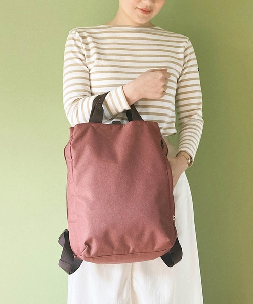 ROOTOTE(ルートート)の「ルートート/リュック バックパック SN.セオルー.ライトWリペレント-E(バックパック/リュック・レディース・サンドグレー/レンガ/ブルー/ブラック・FREE)」の7枚目の写真