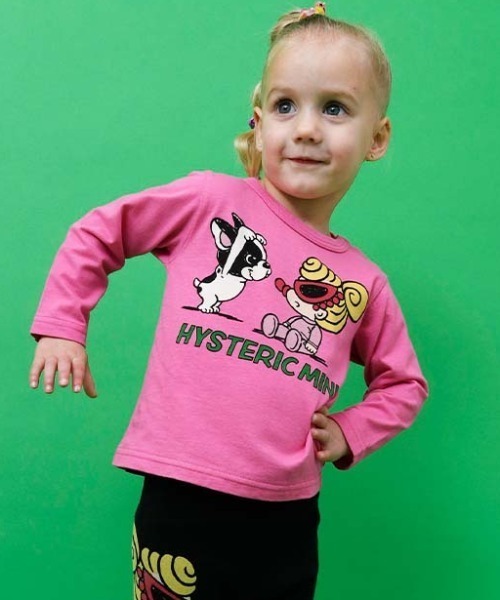 MY FIRST HYSTERIC MINI&J 長袖Tシャツ