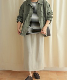 URBAN RESEARCH DOORS | 『セットアップ対応』ブークレカットストレートスカート(スカート)