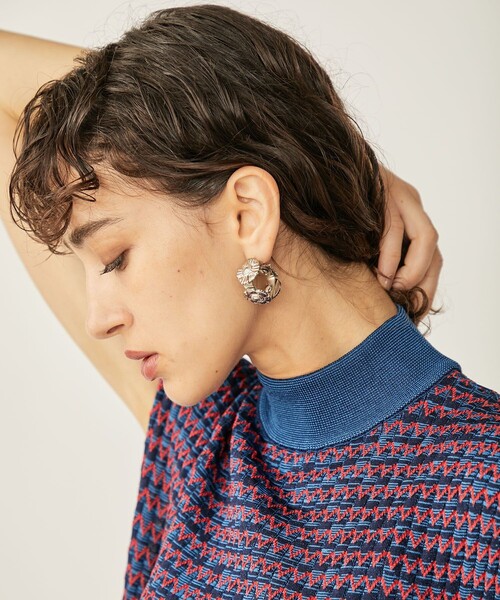 TOGA PULLA(トーガ プルラ)の「【TOGA PULLA/トーガプルラ】スクエアモチーフピアス(ピアス(両耳用)・レディース・シルバー・FREE)」の10枚目の写真