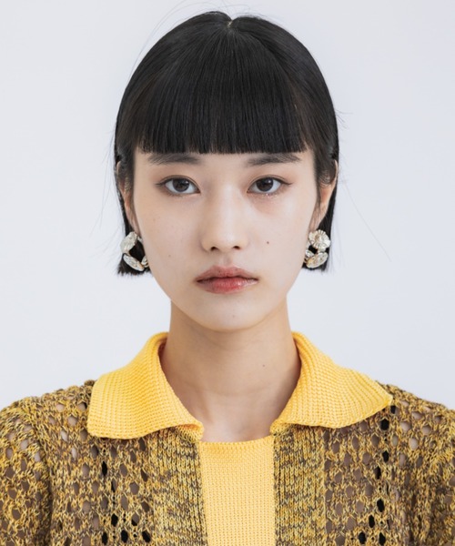 TOGA PULLA(トーガ プルラ)の「【TOGA PULLA/トーガプルラ】スクエアモチーフピアス(ピアス(両耳用)・レディース・シルバー・FREE)」の12枚目の写真