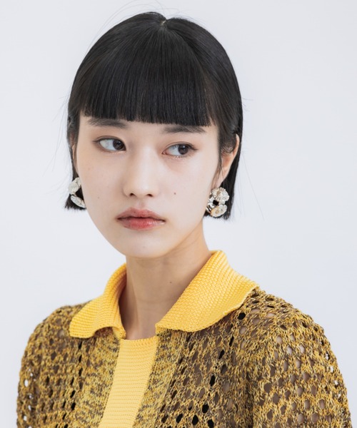 TOGA PULLA(トーガ プルラ)の「【TOGA PULLA/トーガプルラ】スクエアモチーフピアス(ピアス(両耳用)・レディース・シルバー・FREE)」の13枚目の写真