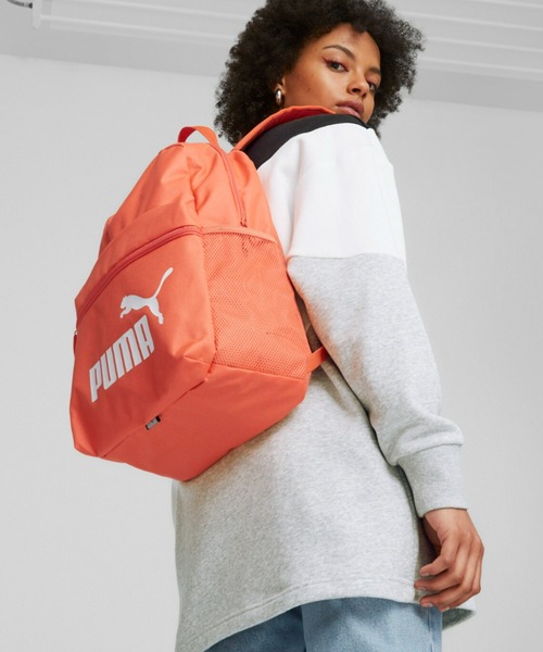 PUMA（プーマ）の「PUMA プーマ ユニセックス プーマ フェイズ バックパック 22L（バックパック/リュック・メンズ・ピンク/ブルー/ネイビー/ブラック/オレンジ・フリー）」の5枚目の写真