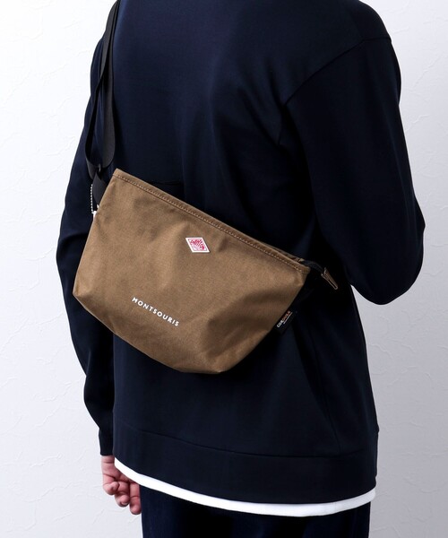 DANTON（ダントン）の「【DANTON/ダントン】MONTSOURIS ショルダーバッグ（ショルダーバッグ・メンズ・インディゴブルー/チャコールグレー/ブラック/キャメル・FREE）」の4枚目の写真